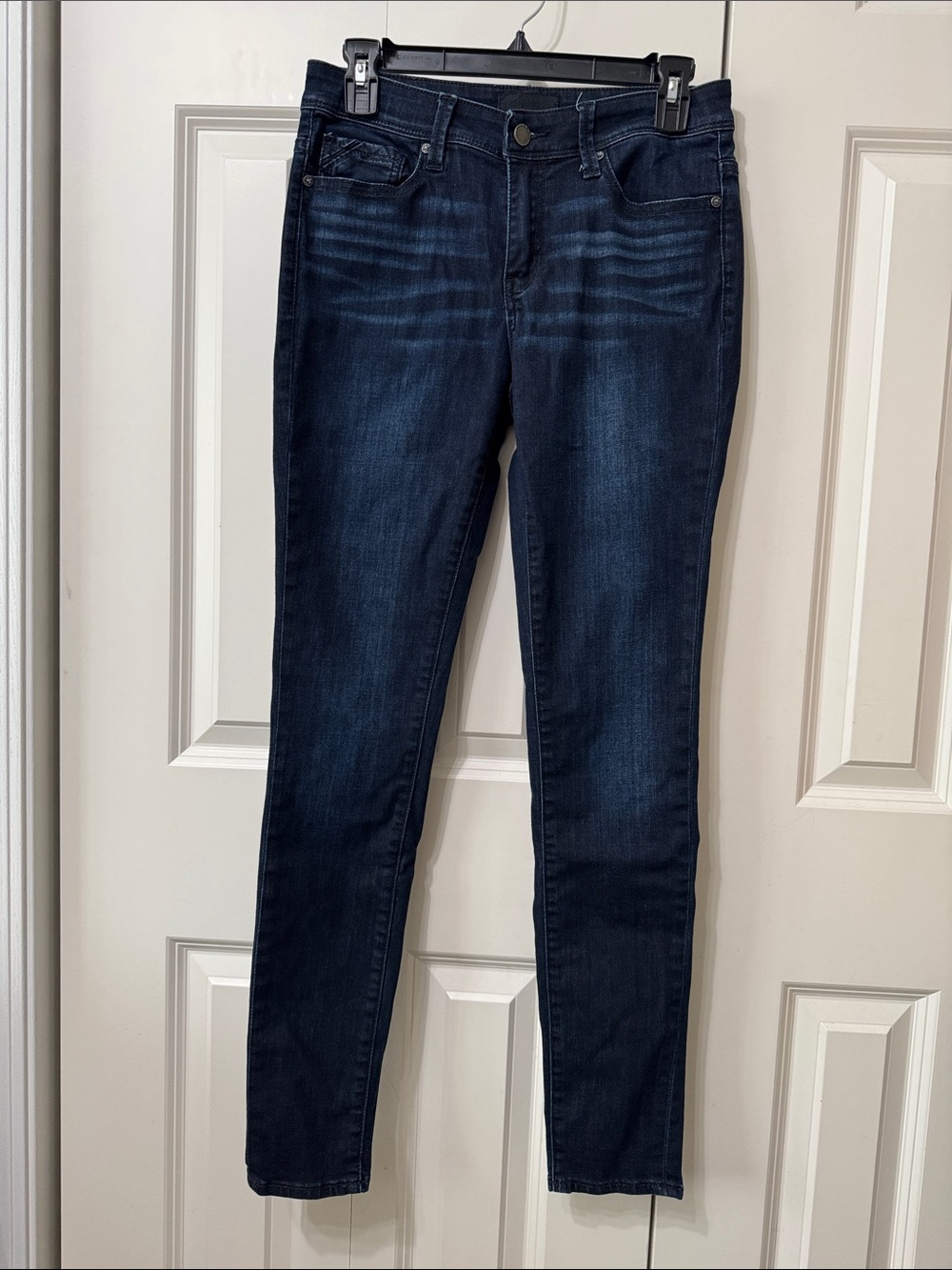 “Buckle Black” Fit No. 76 Women's Skinny Jeans in Dark Indigo Wash